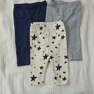 Hanna Andersson Kids Bottoms - Navy, Gray, Star Print